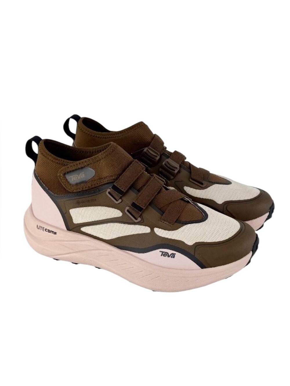 Teva Trailwinder Mid GORE-TEX Mid Hiking Shoe Dark Earth/Rose Smoke New Size 9.5 - Picture 12 of 16